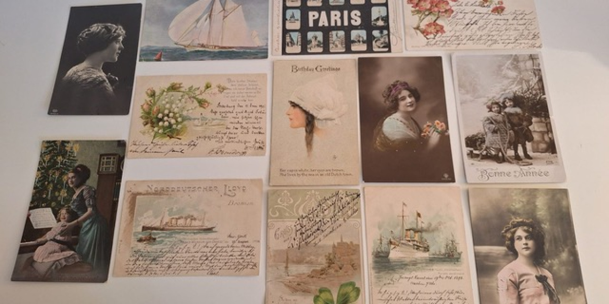 Bild-Collage „Bilder mit alten Postkarten erzählen Geschichten“ Bild Bild-Collage „Bilder mit alten Postkarten erzählen Geschichten“