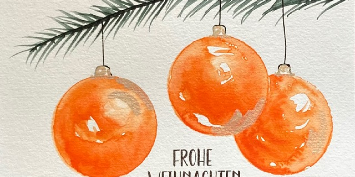 Aquarell Grußkarten „Weihnachtliche Motive“ Bild Aquarell Grußkarten „Weihnachtliche Motive“